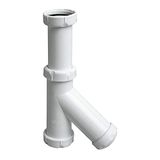 Jimten S-38 Verticale sifon S38 gladde buizen 1,1/2 inch
