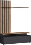 Vicco Harro Wandmeubel – Eik goud/antraciet