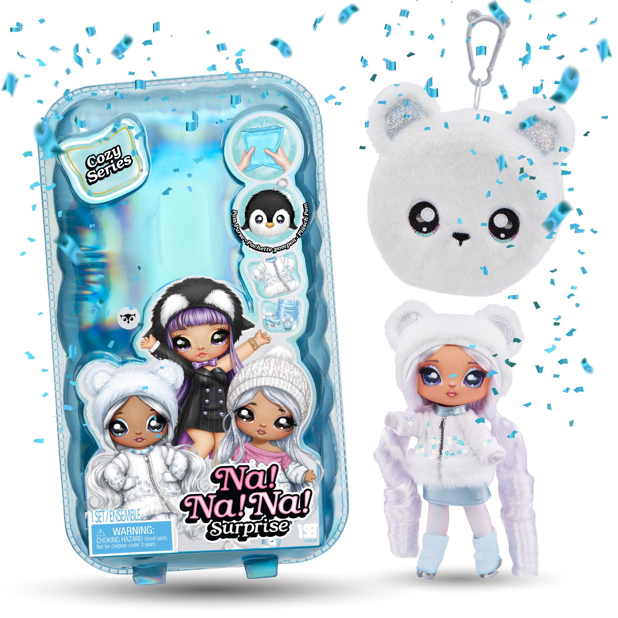 Na! Na! Na! Surprise 2-in-1 Cozy serie - Uil - Modepop