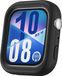 Wigento Huawei Siliconen beschermhoes voor de Huawei Watch Fit 4, halfomsluitend, zwart