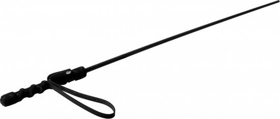Mistress Impact Cane - Black - Zwart - RVS