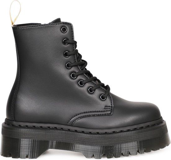Dr. Martens Vegan Jadon II Mono Unisex Laarzen - Zwart - Maat 39