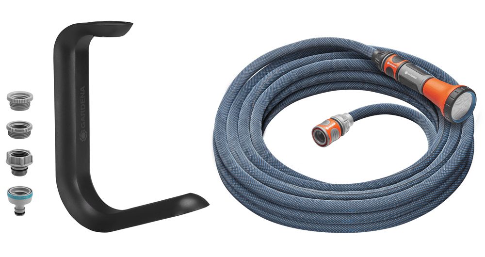 Gardena Tuinslang - 10 m - Zwart/Blauw - PVC - 35 bar - 1,3 cm - 30 jaar garantie