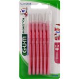 Gum Brossette Interdentaire Bi-Direction 90° 1,2mm 6 Unités
