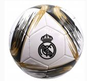 Real SUN CITY FASHION GROUP Mini Voetbal, Maat 1 - Wit met Clublogo