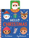 Bonjour Noël : Dites « Bonjour » au Père Noël dans cette histoire festive à pousser, tirer et glisser – le cadeau de Noël parfait !