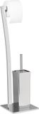 Merkloos WIMEDO Toiletaccessoires Set - RVS - Staand - Zilverkleurig