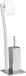 Merkloos WIMEDO Toiletaccessoires Set - RVS - Staand - Zilverkleurig