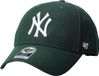 47 Brand New York Yankees MVP Snapback Casquette Vert Homme