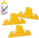 Orion - Clips pour sachets - 3 pièces - Jaune - Réutilisable