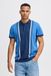 Blend Heren Polo Gebreide Baumwolle M Dress Blues