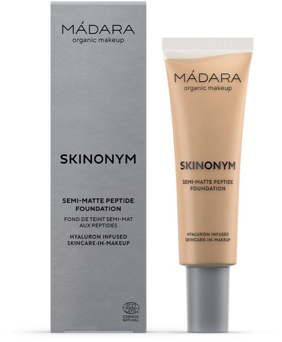 MÁDARA Madara Skinonym Semi-matte Peptide Foundation | 40 - Sand | Foundation 30ml