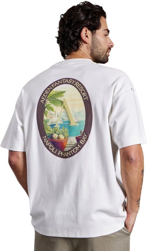 Aeden T-shirt creme