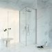 Fortifura Galeria Douchecabine - 70x80x200 - Profiel veiligheidsglas - anti kalk - Geborsteld RVS PVD
