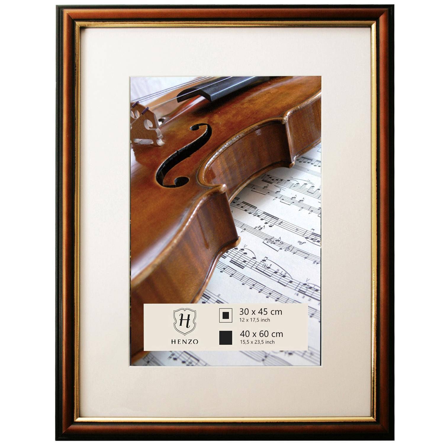Henzo Verona fotolijst - 40x60 cm - donkerbruin - hout