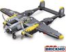 Jie Star P-38 Fighter Military 61046
