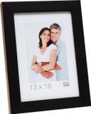 Deknudt Frames fotolijst S46JH2 - wit - houtstructuur zijkant - 20x20