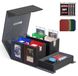 Boîte de cartes modulaire pour 400+ cartes, adaptée aux cartes avec double pochette