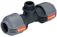 GARDENA Sprinklersysteem - T-stuk 25mm x 3/4" buitendraad