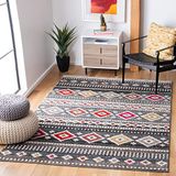 Safavieh Adirondack Collection ADR276 Geweven Vloerkleed, Grijs & Ivoor, 91 x 152 cm