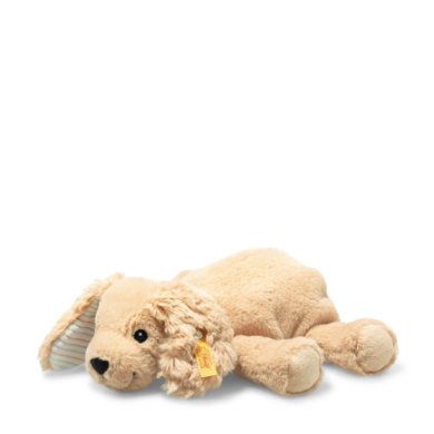 Steiff Floppy Hond Lumpi - Lichtbruin - Liggend - 20 cm