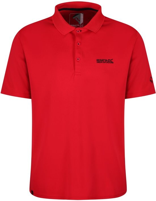 Regatta heren Maverik outdoor polo rood Rood