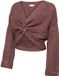 Mama Licious Gebreide Zwangerschaps-pullover Rose Taupe XS