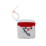 MGM SPEELGOED - Squarepal Sleutelhanger - Golf - Anti-Stress Knuffel - 193711 - Geheugenschuim - Gadget - Cadeau - Sport - Revalidatie - Angst - Sensorisch Speelgoed - Vanaf 2 jaar