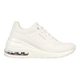 Skechers Million Air-Elevated Air 155401-WHT Dames Sneakers Wit Maat 38.5