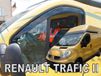 Winddeflectors Team Heko Zijwindschermen - Donker Getint - Geschikt voor Opel Vivaro, Renault Trafic, Nissan Primastar (2001-2014)