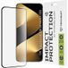 Techsuit Film de protection d'écran pour Huawei Pura 80 Ultra, Verre Trempé, Full Glue, 111D, Noir