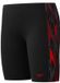Speedo Placement Jammer Jongens - Zwart/Rood - Maat 176