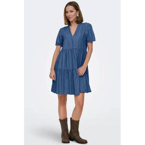 ONLY Jurk 'ONLNOVA AZURE' blauw denim