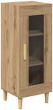 vidaXL Dressoir Artisan Eikenhout 34.5 x 32.5 x 90 cm