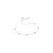COLAR Guess Damesketting Roestvrij Staal Swarovski Kristal Zilver