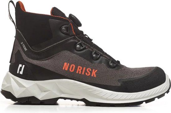 No Risk X-treme Mid Grey S3 1057.06 - Grijs/Zwart - 43
