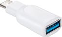 Goobay USB-C naar USB-A Adapter - USB 3.0 - Wit - 10 stuks