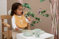 Sterntaler Silicone Bib with Pocket Giraffe Yellow Unisex Child