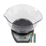Salter 1024 SVDR14 Dual Pour Electronic Scale with Mixing Bowl