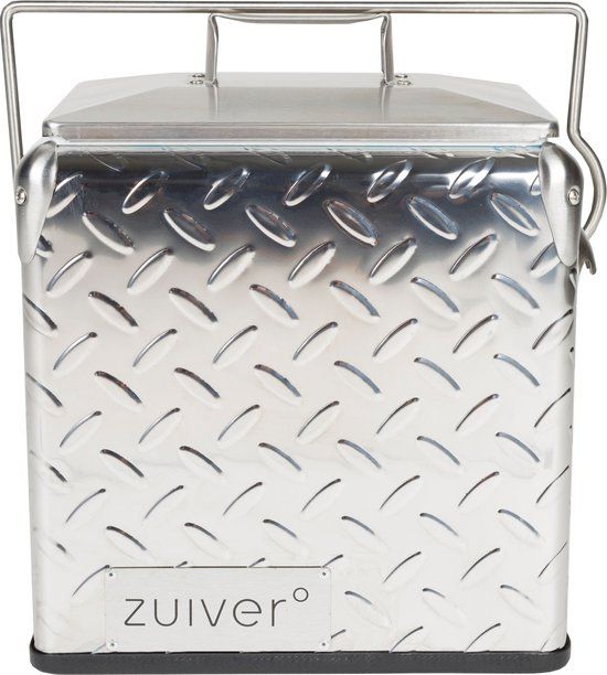 Zuiver Cooler Be Heavy Koelbox RVS - Grijs