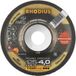 Rhodius 212087 RS480 PIPELINE Disque à lamelles Inox, Acier 25 pc.