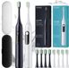 SpinelCare SmileOn witte tandenborstel + SpinelCare SmileOn PRO zwarte tandenborstel + 8 opzetstukken + 2 etuis