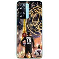 Maniacase Hoesje Oppo A57 4G neymar mbappe noel