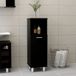 Maison Exclusive - Armoire de salle de bain, noir, 30x30x95 cm, en panneaux de fibres de bois