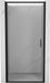 Mexen Exo porte de douche pivotante 80 cm, verre transparent, finition noire