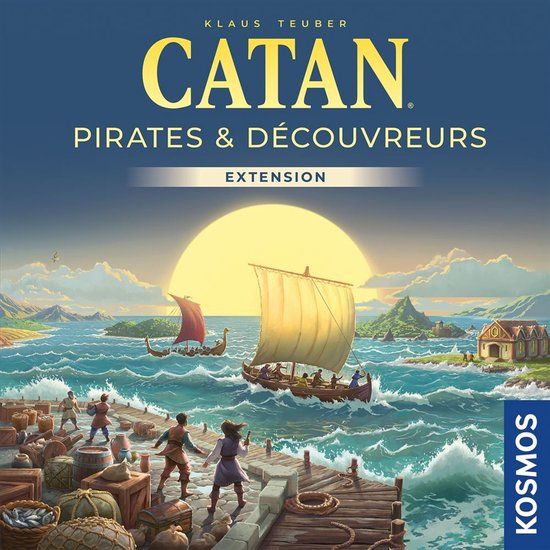 Kosmos Catan - Piraten Ontdekkers - Uitbreiding - Strategie/Avontuur - 12+