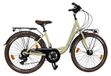 Tecnobike NSR Vélo 26 pouces, modèle Mobi, couleur crème, avec dynamo H41