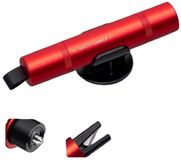 DRAGON ECOM INTERNATIONAL LIMITED Brise-vitre de voiture avec coupe-ceinture - Outil d'évasion d'urgence Rouge
