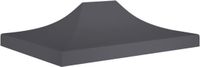 vidaXL Partytentdak 270 g/m² 4,5x3 m antracietkleurig