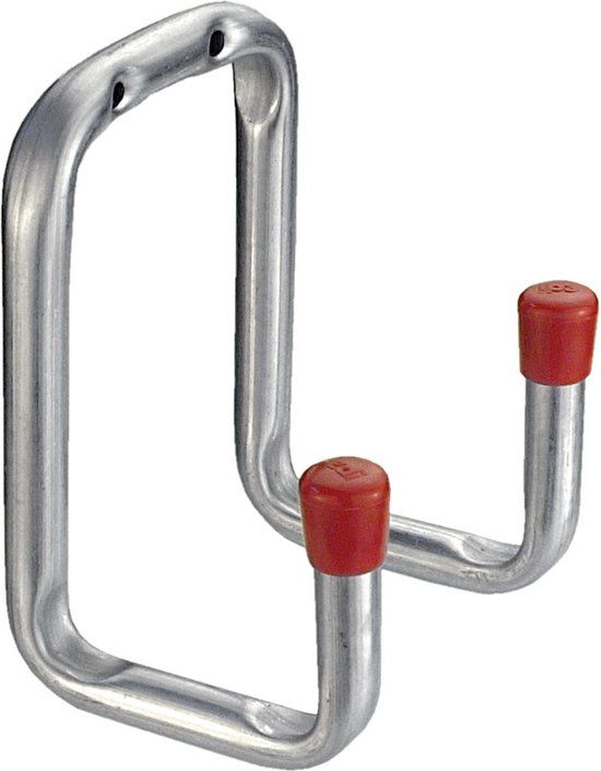 Connex Gereedschapshaak Metaal Rood/Zilver 120 cm